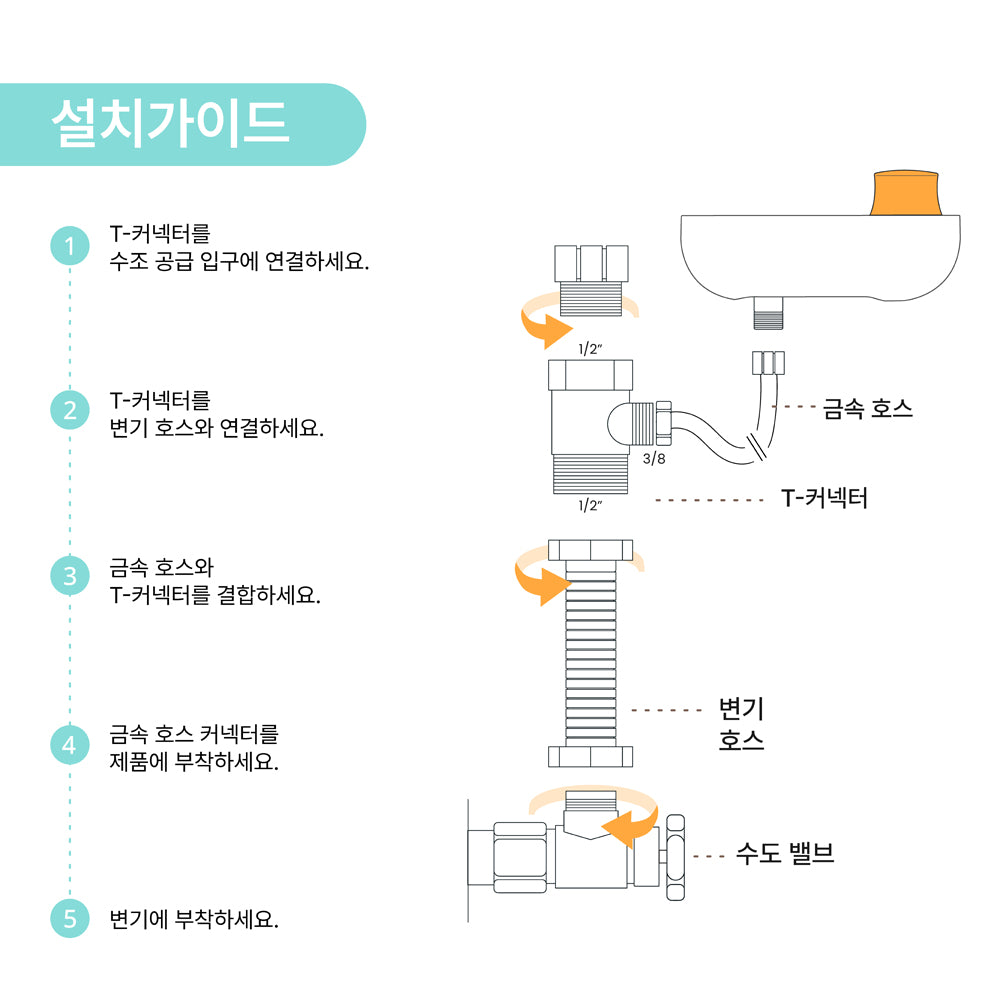 메뉴얼비데 VOVO Basic 9